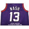 Image 2 : STEVE NASH SIGNED PHOENIX SUNS BASKETBALL JERSEY - BECKETT COA