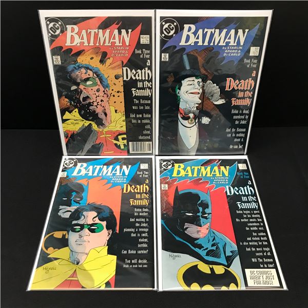 BATMAN - A DEATH IN THE FAMILY #1-4 - DC COMICS