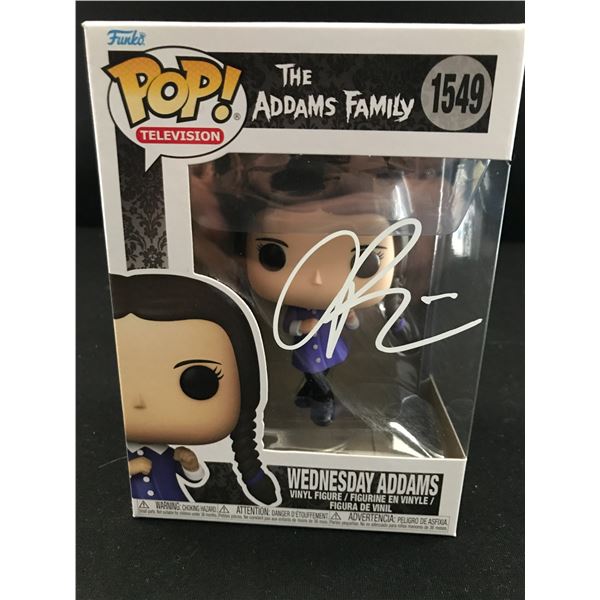 CHRISTINA RICCI SIGNED WEDNESDAY ADDAMS FUNKO POP - WWOC COA