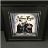 Image 1 : CAREL STRUYCKEN SIGNED AND FRAMED THE ADDAMS FAMILY PICTURE PRISTINE COA