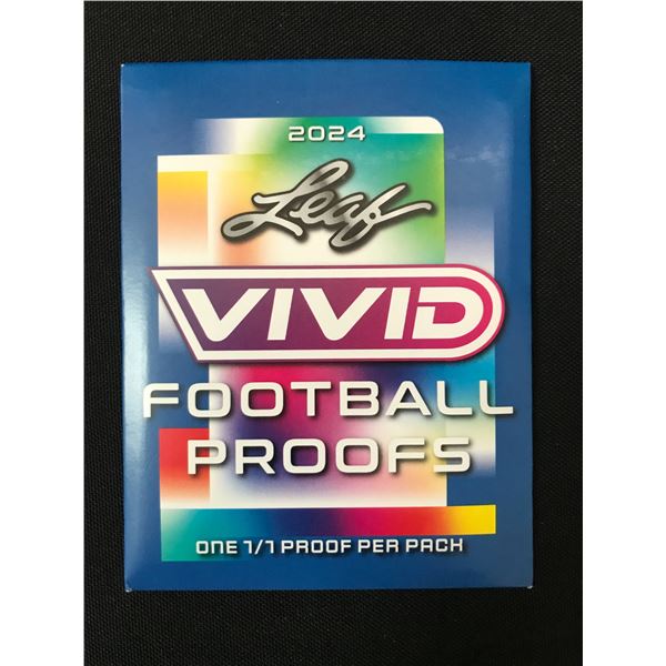 2024 LEAF VIVID PROOFS SEALED PACK - CONTAINS 1/1
