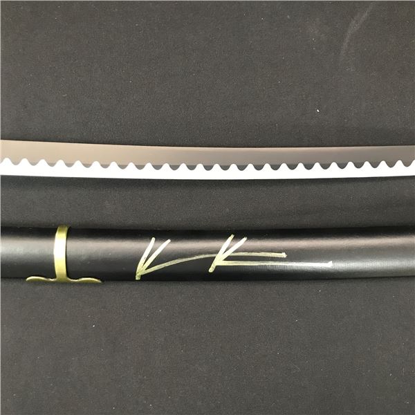KEANU REEVES SIGNED 47 RONIN SAMURAI SWORD - KB COA
