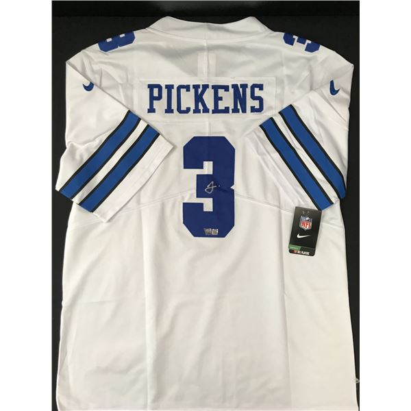 GEORGE PICKENS SIGNED DALLAS COWBOYS FOOTBALL JERSEY - ACE COA