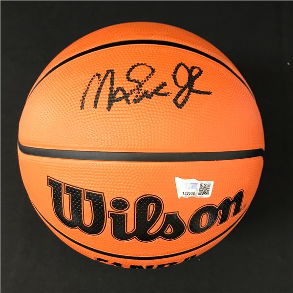 MAGIC JOHNSON SIGNED BASKETBALL - ACE COA