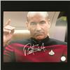Image 1 : PATRICK STEWART SIGNED JEAN LUC PICARD STAR TREK 8X10 - KB COA