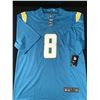 Image 3 : OMARION HAMPTON SIGNED LOS ANGELES CHARGERS FOOTBALL JERSEY - ACE COA