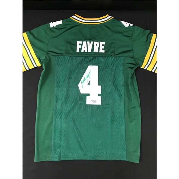 BRETT FAVRE SIGNED GREEN BAY PACKERS FOOTBALL JERSEY - ACE COA