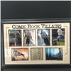Image 1 : COMIC BOOK VILLAINS FRAMED PRESENTATION PIECE