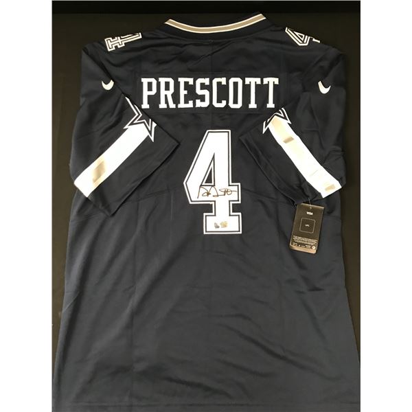 DAK PRESCOTT SIGNED DALLAS COWBOYS FOOTBALL JERSEY - ACE COA