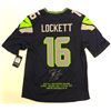 Image 1 : TYLER LOCKETT SIGNED SEATTLE SEAHAWKS FOOTBALL JERSEY -