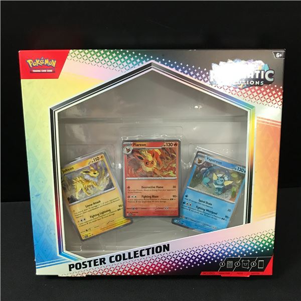 POKEMON PRISMATIC EVOLUTIONS POSTER COLLECTION BOX