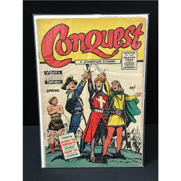 CONQUEST NO.1 SPRING EDITION - FAMOUS FUNNIES PUBLICATION
