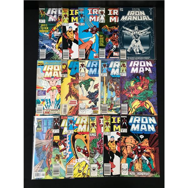 LOT OF 17 IRON MAN COMICS - MARVEL COMICS