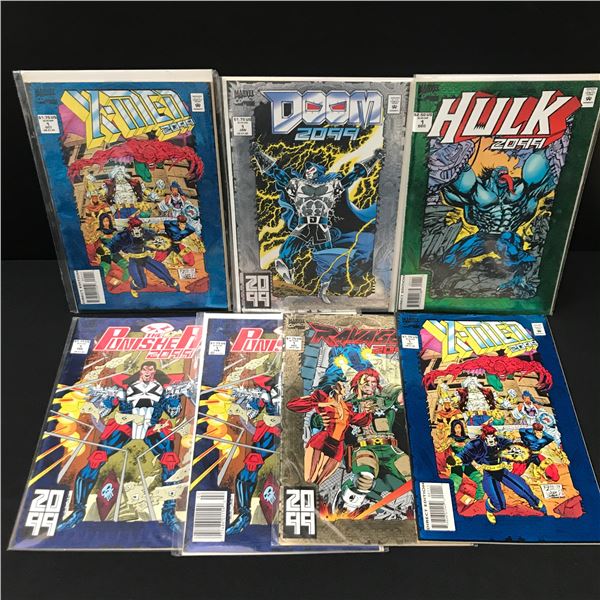 LOT OF 7 2099 COMICS VARIOUS TITLES - MARVEL COMCIS