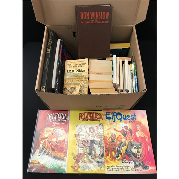 LARGE LOT OF BOOKS