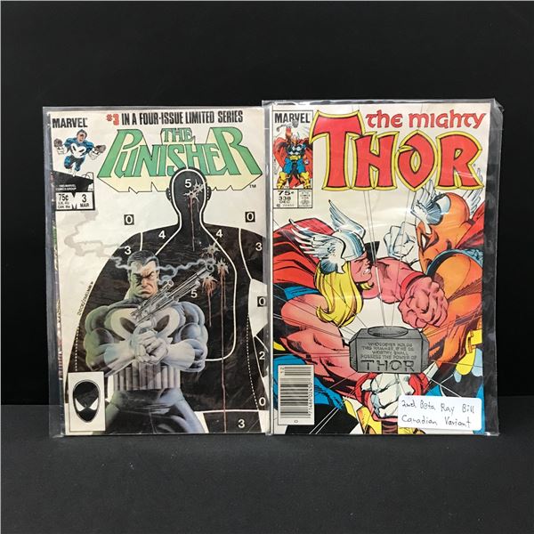 LOT OF 2 COMICS VARIOUS TITLES