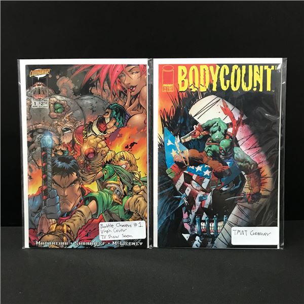 LOT OF 2 COMICS VARIOUS TITLES