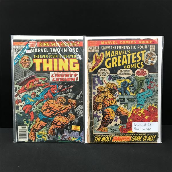 LOT OF 2 COMICS VARIOUS TITLES