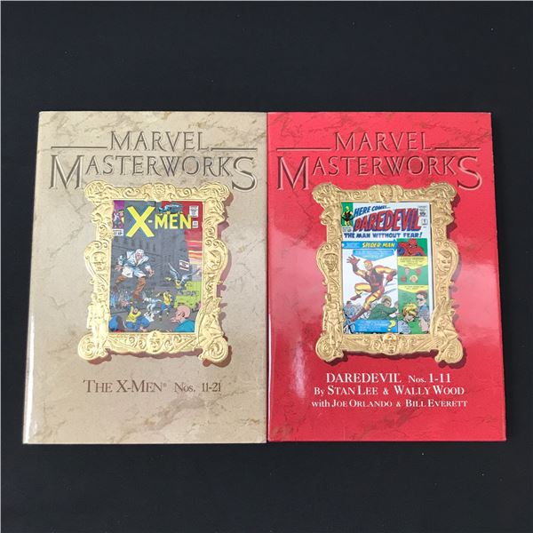 LOT OF 2 MARVEL MASTERWORKS BOOKS