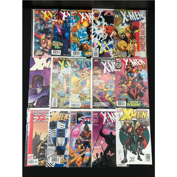 LOT OF 15 X-MEN COMICS (MARVEL COMICS)