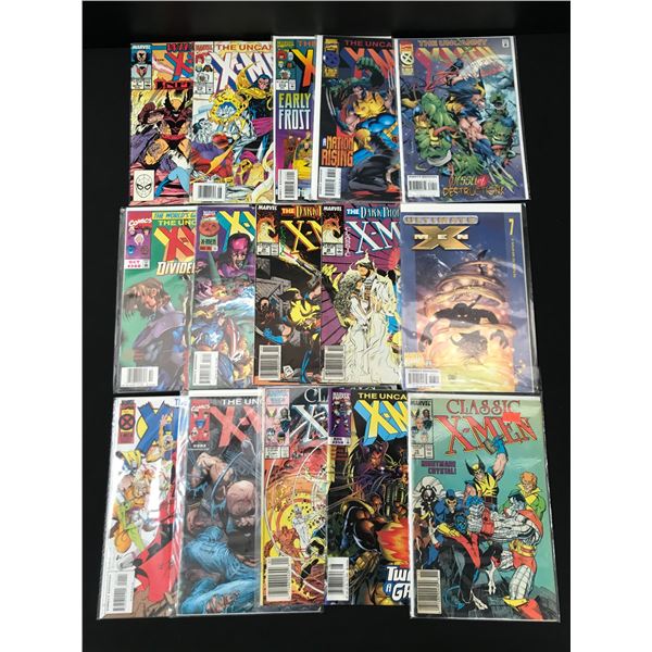 LOT OF 15 X-MEN COMICS (MARVEL COMICS)