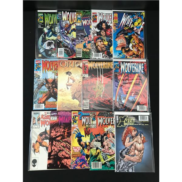 LOT OF 12 WOLVERINE COMICS (MARVEL COMICS)