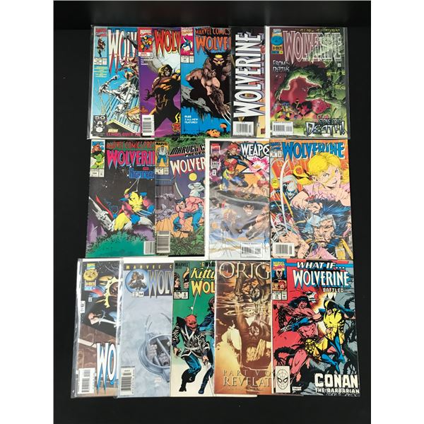 LOT OF 13WOLVERINE COMICS (MARVEL COMICS)