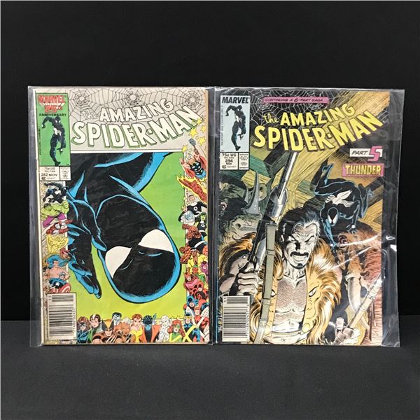 LOT OF 2 SPIDERMAN COMICS (MARVEL COMICS)
