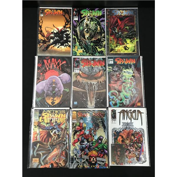 LOT OF 9 COMICS VARIOUS TITLES