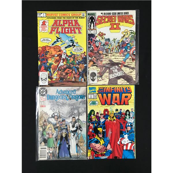 LOT OF 4 COMICS VARIOUS TITLES