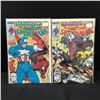 Image 1 : LOT OF 2 AMAZING SPIDERMAN COMICS #322-323 - MARVEL COMICS