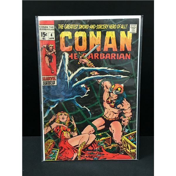 MARVEL COMICS NO.4 CONAN THE BARBARIAN