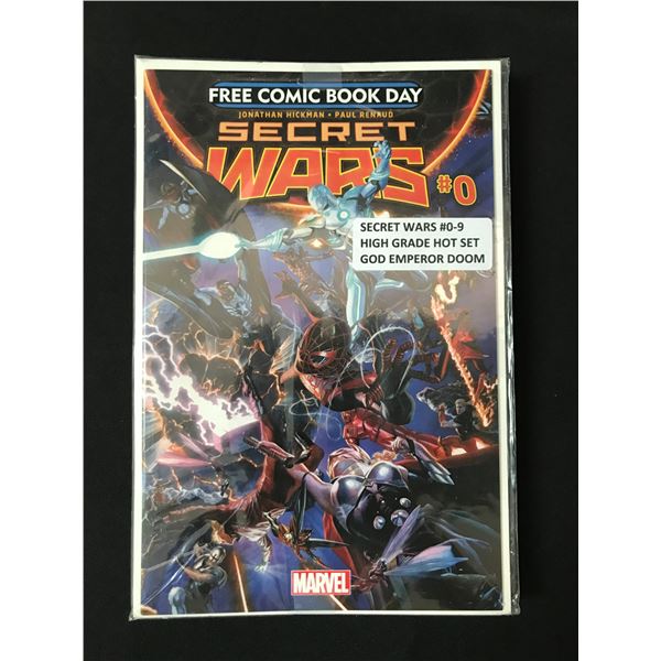 MARVEL COMICS NO.0 SECRET WARS FREE COMIC BOOK DAY