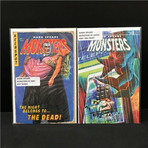 LOT OF 2 MONSTERS COMICS DYNAMITE COMICS