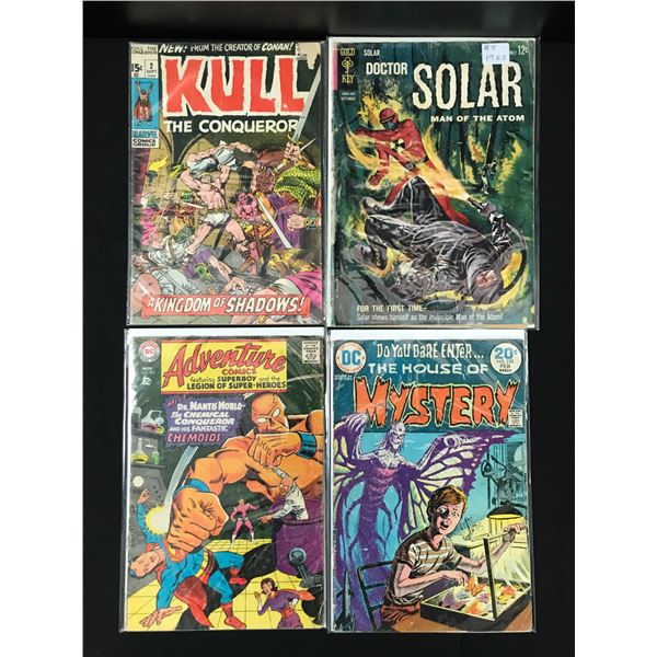 LOT OF 4 COMICS VARIOUS TITLES
