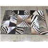 Image 2 : Custom 3'x5' Patchwork Rug & 2 Pillows