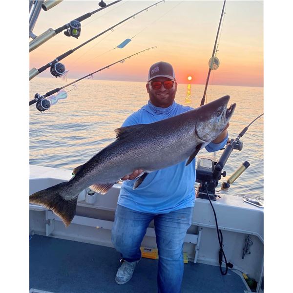 Lake Michigan Fishing Charter 5 Hours 4 People