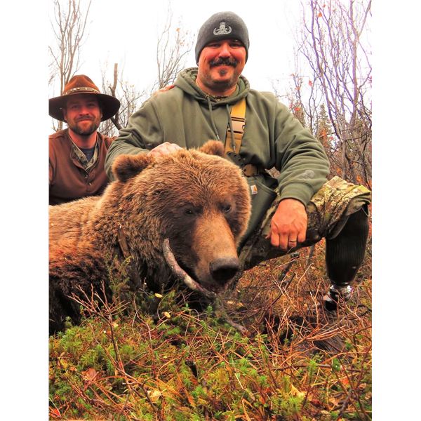 8-Day Alaska Grizzly/Brown & Black Bear Hunt for 1 Hunter