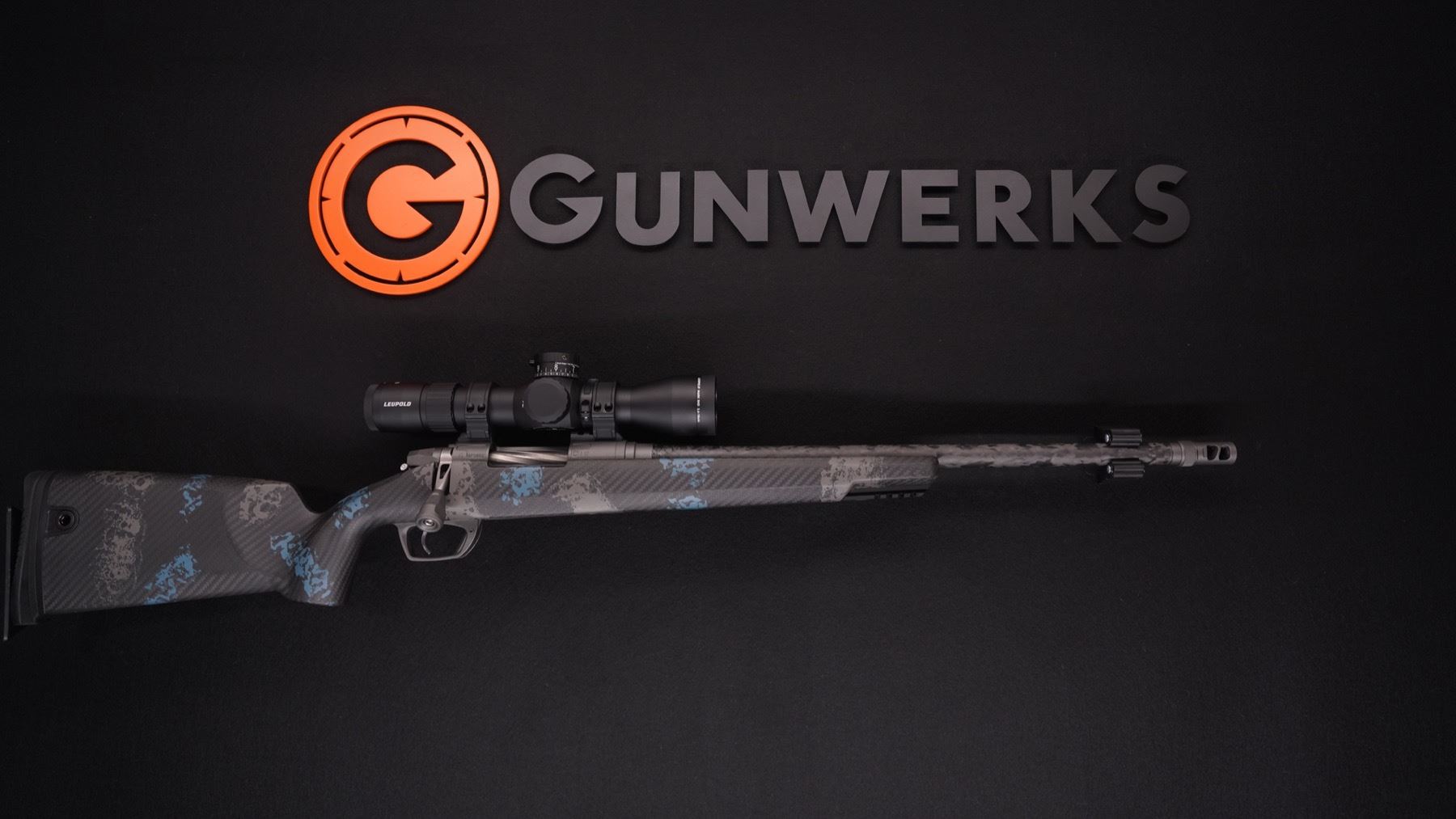 Gunwerks Magnus MTX 7 SAUM Rifle, Leupold Mark 5 HD 3.6-18x44 Scope ...