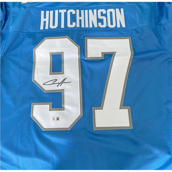 Detroit Lions Signed Jersey by Aidan Hutchinson