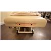 Image 2 : ELECTRIC MULTI-ADJUSTABLE COMMERCIAL ESTHETICIANS MASSAGE BED WITH PILLOW, HEADREST, BLANKETS &