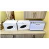 Image 2 : 3 ASSORTED COMMERCIAL ELECTRIC COUNTERTOP ESTHETICIANS TOWEL WARMER / STERILIZERS *PARTS ONLY*