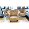 Image 1 : 2 DESIGNER ARMCHAIRS & LOVESEAT