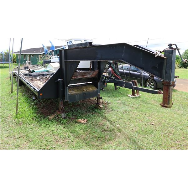 Big Tex 2-Axle Gooseneck Trailer (contents not included)