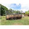 Image 2 : Gooseneck Livestock 2-Axle Trailer 176" x 71"