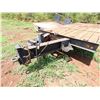 Image 12 : Tagalong 2-Axle Flatbed Equipment Trailer w/ Ramps & Tow Hitch  299" x 101"