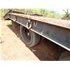 Image 22 : Tagalong 2-Axle Flatbed Equipment Trailer w/ Ramps & Tow Hitch  299" x 101"