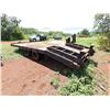 Image 2 : Tagalong 2-Axle Flatbed Equipment Trailer w/ Ramps & Tow Hitch  299" x 101"