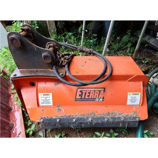 Eterra EX-30 Mini Excavator Flail Mower Attachment