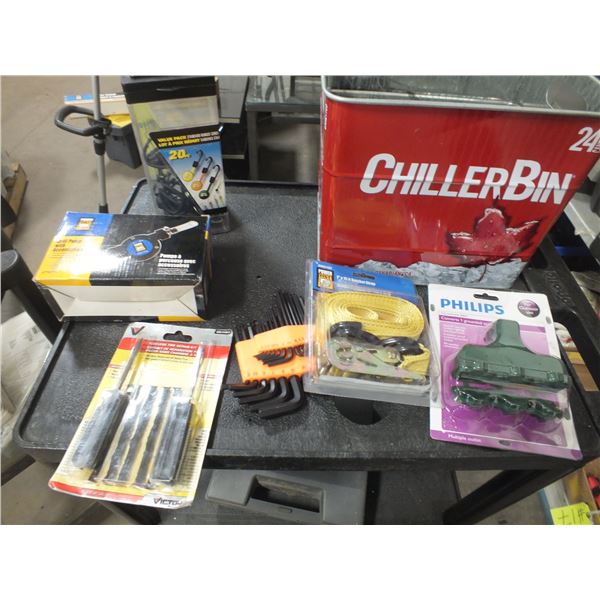 Bin Of Assorted Tools